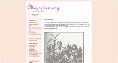 Desktop Screenshot of maerchen.org